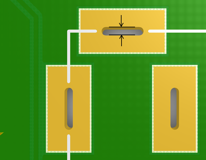 Minimum width of milling/slot